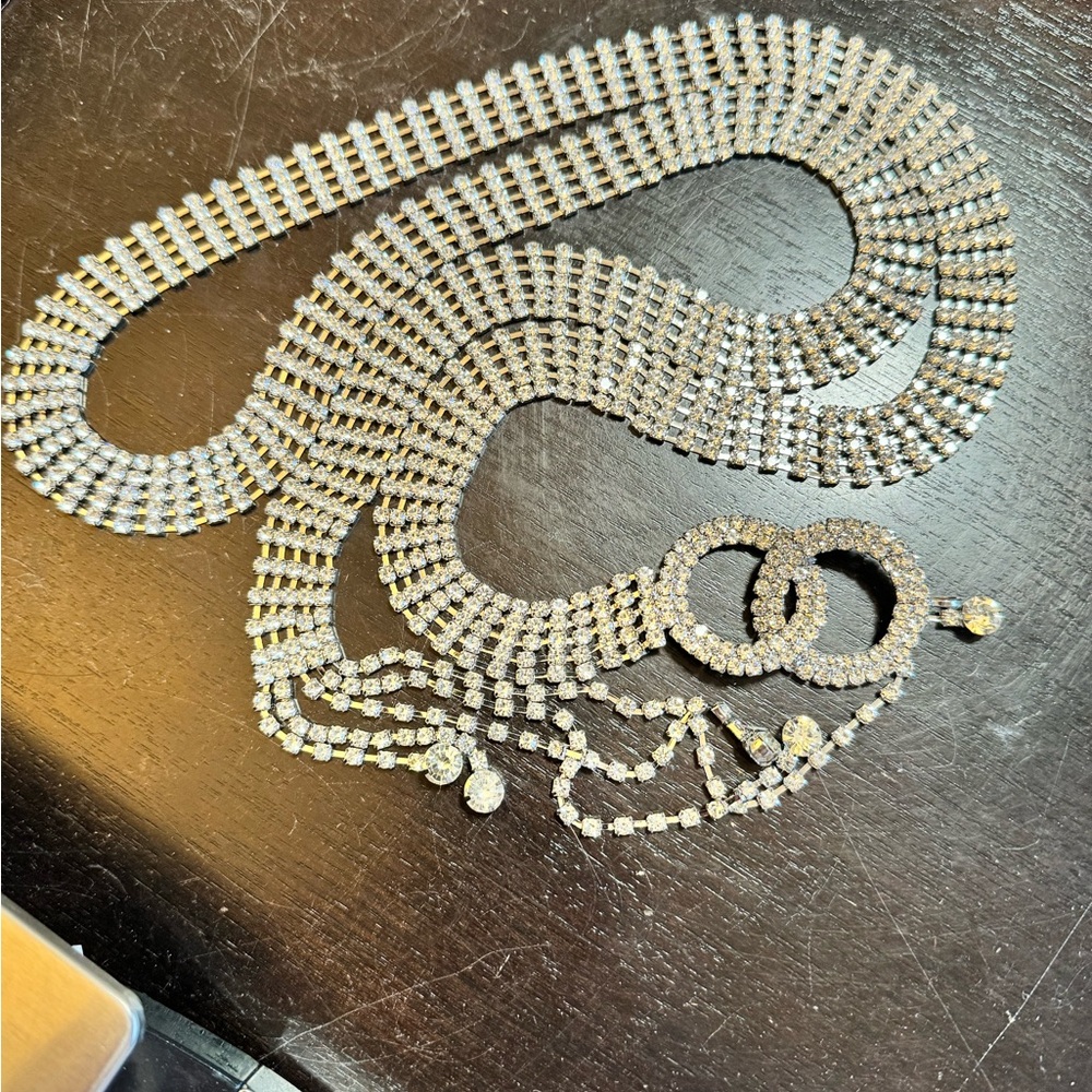 Elegant Rhinestone Belt - Picture 4 of 6